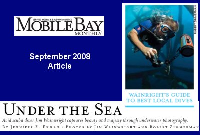 Jim Wainwright featured in Mobile Bay Monthly Magazine